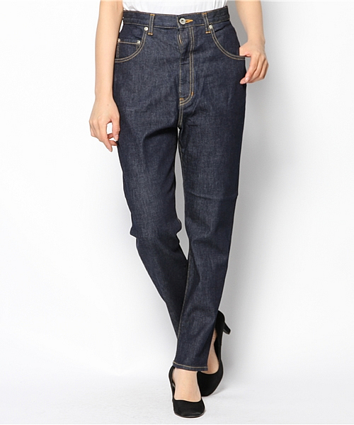 Another Edition（アナザーエディション）の「AE HI/W DENIM PT　Я#◆（デニムパンツ・レディース・ターコイズブルー/コバルトブルー/オフホワイト・MEDIUM/SMALL/X-SMALL）」の9枚目の写真