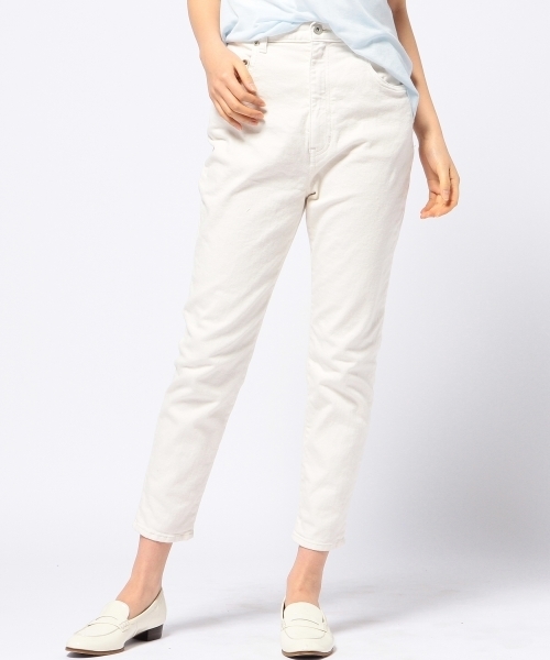 Another Edition（アナザーエディション）の「AE HI/W DENIM PT　Я#◆（デニムパンツ・レディース・ターコイズブルー/コバルトブルー/オフホワイト・MEDIUM/SMALL/X-SMALL）」の19枚目の写真