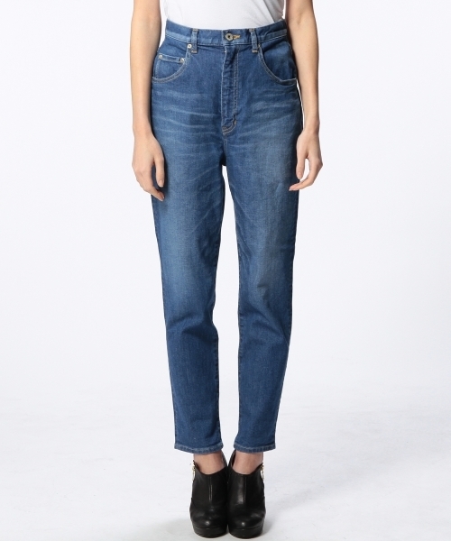 Another Edition（アナザーエディション）の「AE HI/W DENIM PT　Я#◆（デニムパンツ・レディース・ターコイズブルー/コバルトブルー/オフホワイト・MEDIUM/SMALL/X-SMALL）」の10枚目の写真