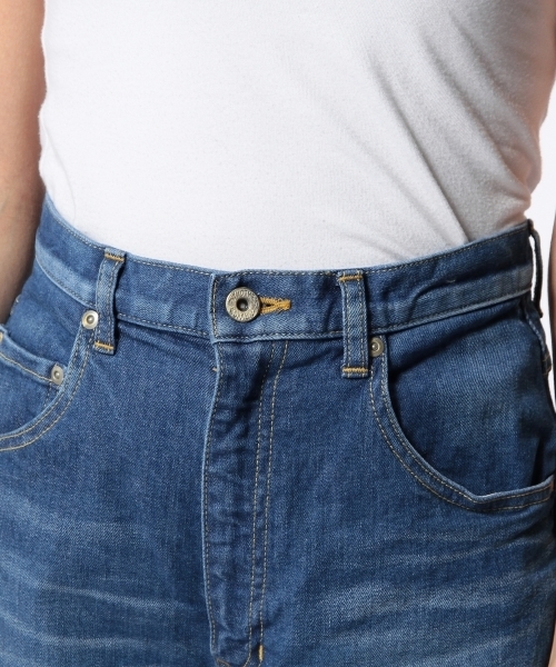 Another Edition（アナザーエディション）の「AE HI/W DENIM PT　Я#◆（デニムパンツ・レディース・ターコイズブルー/コバルトブルー/オフホワイト・MEDIUM/SMALL/X-SMALL）」の15枚目の写真