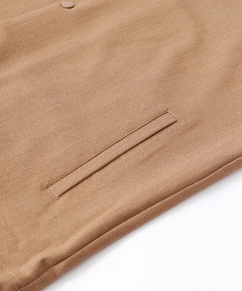 MONO-MART（モノマート）の「T/R アーバンミリタリー オーバーサイズ コーチジャケット(1/2 sleeve)（ブルゾン・メンズ・ブラック/ネイビー/モカ/グレー系その他/ベージュ系その他・M/L）」の22枚目の写真