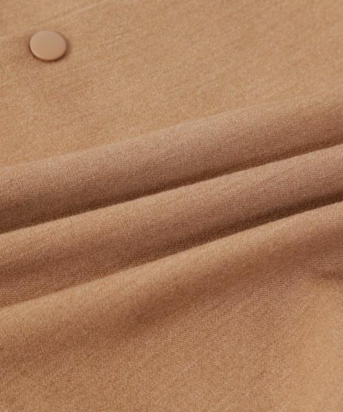 MONO-MART（モノマート）の「T/R アーバンミリタリー オーバーサイズ コーチジャケット(1/2 sleeve)（ブルゾン・メンズ・ブラック/ネイビー/モカ/グレー系その他/ベージュ系その他・M/L）」の19枚目の写真