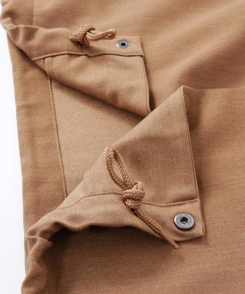 MONO-MART（モノマート）の「T/R アーバンミリタリー オーバーサイズ コーチジャケット(1/2 sleeve)（ブルゾン・メンズ・ブラック/ネイビー/モカ/グレー系その他/ベージュ系その他・M/L）」の7枚目の写真