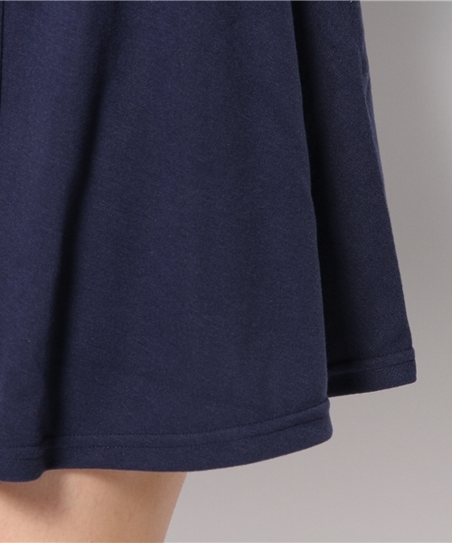 one after another NICE CLAUP(ワンアフターアナザーナイスクラップ)の「【ナイスクラップ】マリン風セットアップ(ワンピース・レディース・アイボリー/ネイビー・FREE)」の4枚目の写真