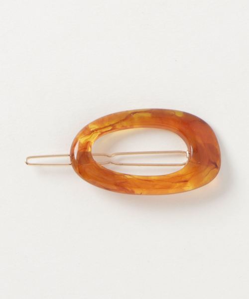 Esime（エシミー）の「前髪止め定番ヘアピン（ヘアピン・レディース・グリーン/ブラウン/ベージュ/キャメル/オレンジ・FREE）」の4枚目の写真