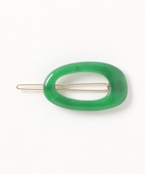 Esime（エシミー）の「前髪止め定番ヘアピン（ヘアピン・レディース・グリーン/ブラウン/ベージュ/キャメル/オレンジ・FREE）」の3枚目の写真