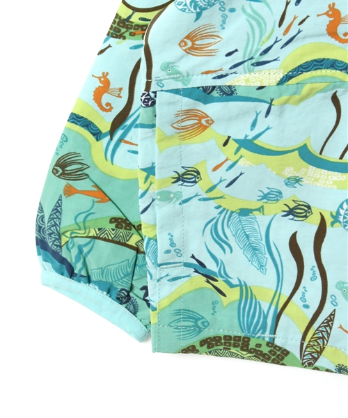 patagonia（パタゴニア）の「Patagonia / 14 Baby Baggies Jacket (12ｍ～5ｙ)（ブルゾン・キッズ・オレンジ/イエロー/サックスブルー/ブルー・18M/3Y/4Y/12M/2Y/5Y）」の5枚目の写真