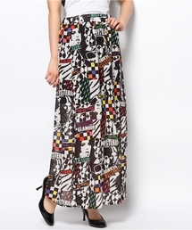 HYSTERIC GLAMOUR | FUTURE SOUND総柄 ロングSK(スカート)