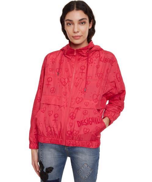 Desigual（デシグアル）の「ジャケット PURE（その他アウター・レディース・ブラック/レッド・2L/S/M/L）」の2枚目の写真