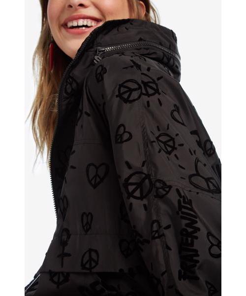 Desigual（デシグアル）の「ジャケット PURE（その他アウター・レディース・ブラック/レッド・2L/S/M/L）」の7枚目の写真