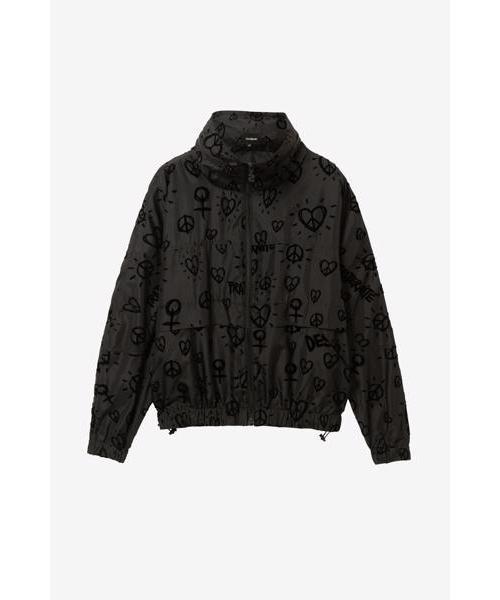 Desigual（デシグアル）の「ジャケット PURE（その他アウター・レディース・ブラック/レッド・2L/S/M/L）」の8枚目の写真