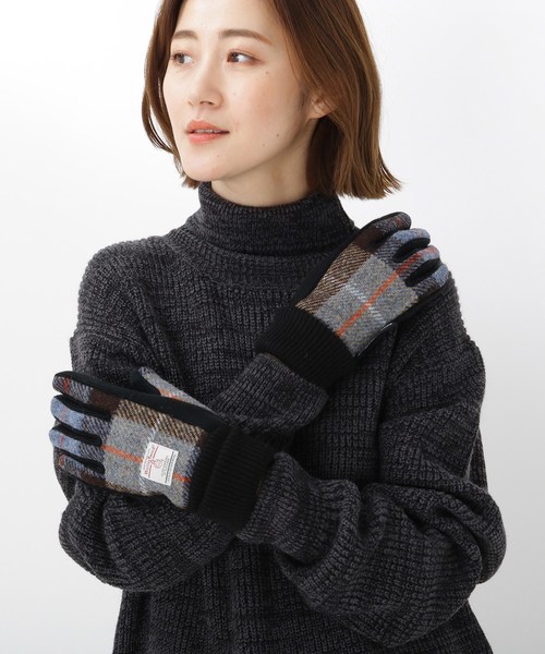 HARRIS TWEED�i�n���X�c�C�[�h�j�́uHarris Tweed �n���X �c�B�[�h���n�g�p ��� �O���[�u�i��܁j�v�b�x�[�W��