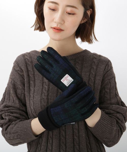 HARRIS TWEED�i�n���X�c�C�[�h�j�́uHarris Tweed �n���X �c�B�[�h���n�g�p ��� �O���[�u�i��܁j�v�b�l�C�r�[