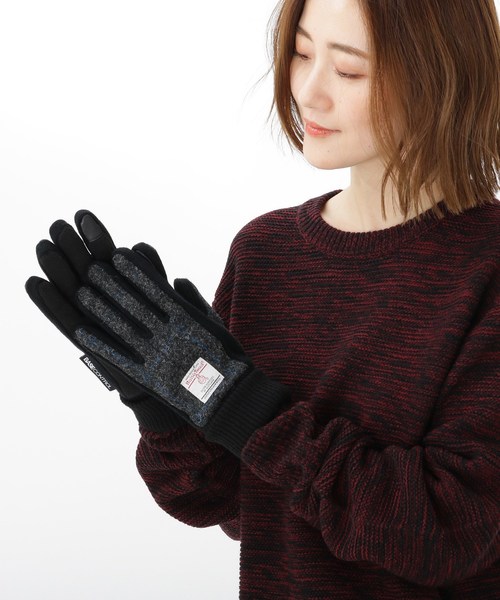 HARRIS TWEED�i�n���X�c�C�[�h�j�́uHarris Tweed �n���X �c�B�[�h���n�g�p ��� �O���[�u�i��܁j�v�b�`���R�[���O���[