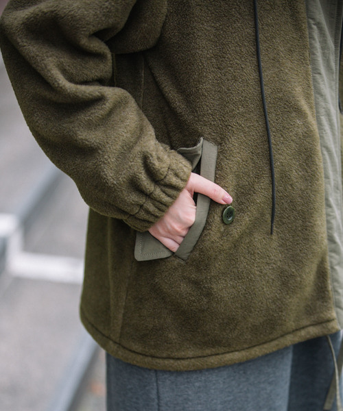 Munich（ミューニック）の「シープボアフリース モッズブルゾン