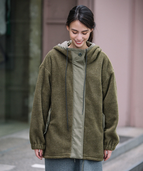 Munich（ミューニック）の「シープボアフリース モッズブルゾン