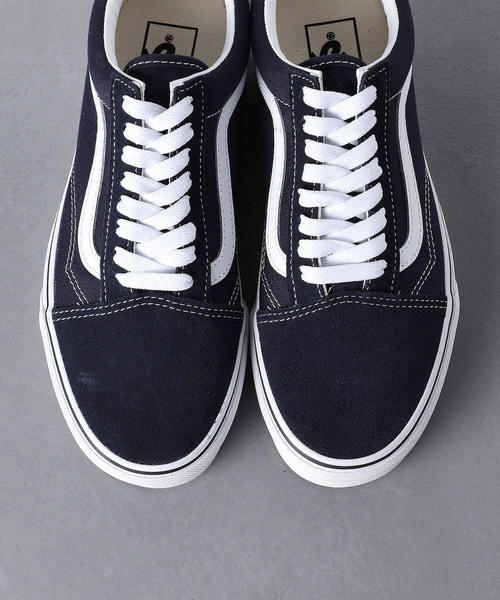 VANS（バンズ）の「＜VANS（ヴァンズ）＞OLDSKOOL NAVY スニーカー（スニーカー・レディース・ネイビー・6h/4h/6/5h/5）」の4枚目の写真