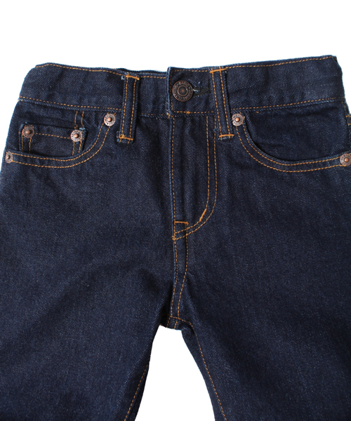 Denime（ドゥニーム）の「KIDS LOOSE FIT type（デニムパンツ・キッズ・ネイビー・90/110/130）」の6枚目の写真