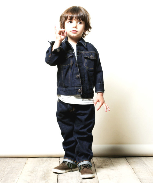 Denime（ドゥニーム）の「KIDS LOOSE FIT type（デニムパンツ・キッズ・ネイビー・90/110/130）」の7枚目の写真