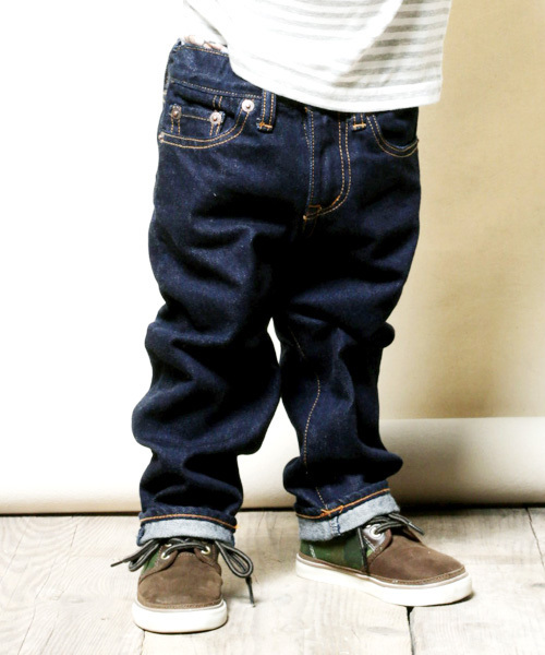 Denime（ドゥニーム）の「KIDS LOOSE FIT type（デニムパンツ・キッズ・ネイビー・90/110/130）」の8枚目の写真