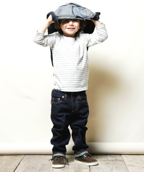 Denime（ドゥニーム）の「KIDS LOOSE FIT type（デニムパンツ・キッズ・ネイビー・90/110/130）」の10枚目の写真