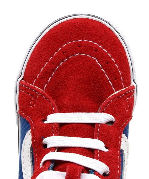 VANS（バンズ）の「VANS SK8-HI ZIP（スニーカー・キッズ・レッド・12cm/13cm/14cm/15cm/11cm）」の9枚目の写真