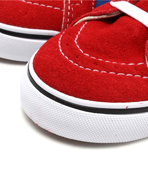 VANS（バンズ）の「VANS SK8-HI ZIP（スニーカー・キッズ・レッド・12cm/13cm/14cm/15cm/11cm）」の8枚目の写真