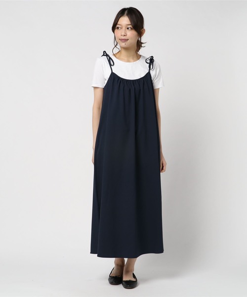 ロングワンピース セール】ゆったりキャミロングワンピース（ワンピース）｜Lace