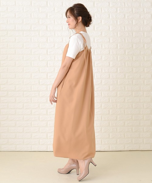 Lace Ladies（レースレディース）の「ゆったりキャミロングワンピース（ワンピース・レディース・ブラック/ネイビー/ブラウン・FREE）」の12枚目の写真