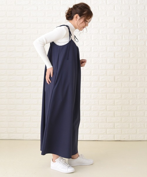 Lace Ladies（レースレディース）の「ゆったりキャミロングワンピース（ワンピース・レディース・ブラック/ネイビー/ブラウン・FREE）」の20枚目の写真