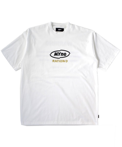 MYne（マイン）の「MYne マイン / WARNING T-shirts プリントTシャツ 