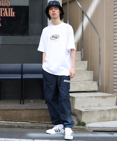 MYne（マイン）の「MYne マイン / WARNING T-shirts プリントTシャツ 