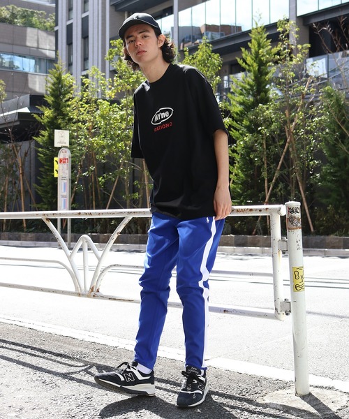 MYne（マイン）の「MYne マイン / WARNING T-shirts プリントTシャツ 