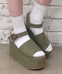 one after another NICE CLAUP | 厚底ヒールサンダル(サンダル)