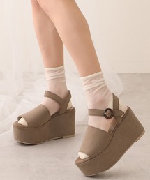 one after another NICE CLAUP | 厚底ヒールサンダル(サンダル)