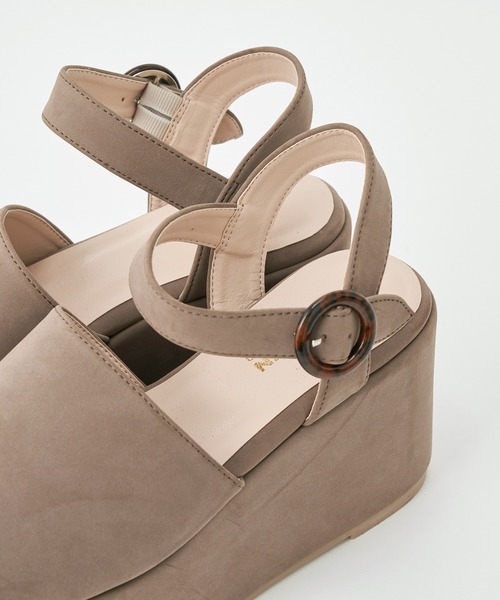 one after another NICE CLAUP（ワンアフターアナザーナイスクラップ）の「厚底ヒールサンダル（サンダル・レディース・カーキ/ピンク/モカ・SMALL/MEDIUM/LARGE）」の21枚目の写真