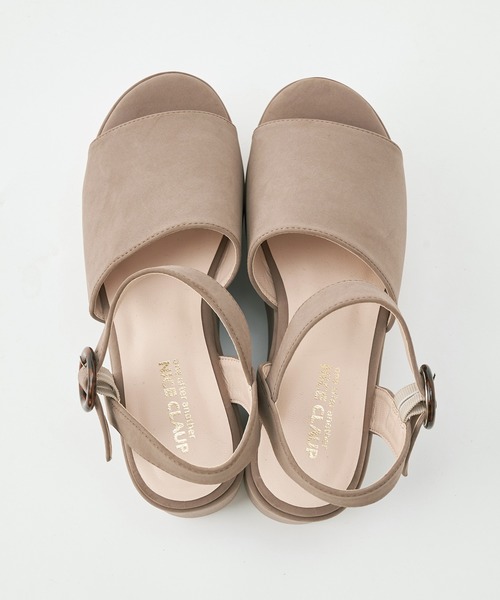 one after another NICE CLAUP（ワンアフターアナザーナイスクラップ）の「厚底ヒールサンダル（サンダル・レディース・カーキ/ピンク/モカ・SMALL/MEDIUM/LARGE）」の15枚目の写真