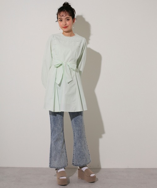 one after another NICE CLAUP（ワンアフターアナザーナイスクラップ）の「厚底ヒールサンダル（サンダル・レディース・カーキ/ピンク/モカ・SMALL/MEDIUM/LARGE）」の14枚目の写真