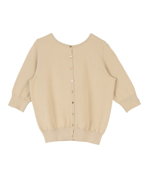 titivate(ティティベイト)の「前後2wayコットンニット(ニット/セーター・レディース・オフホワイト/グリーン系その他/ライトベージュ/チャコール/ブラック/グレイッシュベージュ・S/M/L)」の17枚目の写真