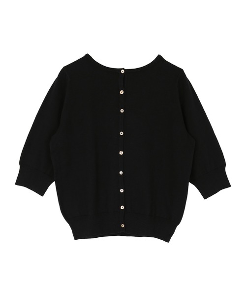 titivate(ティティベイト)の「前後2wayコットンニット(ニット/セーター・レディース・オフホワイト/グリーン系その他/ライトベージュ/チャコール/ブラック/グレイッシュベージュ・S/M/L)」の19枚目の写真