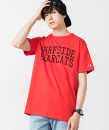 ∴WEGO/【WEB限定】Champion チャンピオン カレッジ半袖Tシャツ