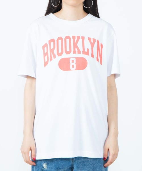 Champion（チャンピオン）の「∴WEGO/【WEB限定】Champion チャンピオン カレッジ半袖Tシャツ（Tシャツ/カットソー・メンズ・ホワイト/ブラック/ベージュ/ネイビー/レッド/カーキ/ブルー/ホワイト系その他・MEDIUM/LARGE/X-LARGE）」の12枚目の写真