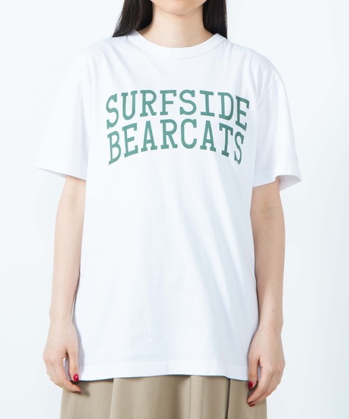 Champion（チャンピオン）の「∴WEGO/【WEB限定】Champion チャンピオン カレッジ半袖Tシャツ（Tシャツ/カットソー・メンズ・ホワイト/ブラック/ベージュ/ネイビー/レッド/カーキ/ブルー/ホワイト系その他・MEDIUM/LARGE/X-LARGE）」の13枚目の写真