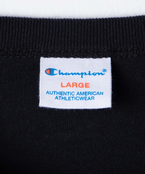 Champion（チャンピオン）の「∴WEGO/【WEB限定】Champion チャンピオン カレッジ半袖Tシャツ（Tシャツ/カットソー・メンズ・ホワイト/ブラック/ベージュ/ネイビー/レッド/カーキ/ブルー/ホワイト系その他・MEDIUM/LARGE/X-LARGE）」の19枚目の写真