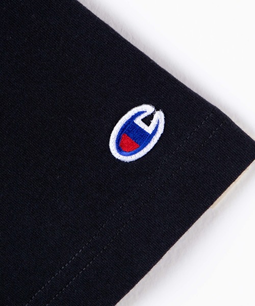 Champion（チャンピオン）の「∴WEGO/【WEB限定】Champion チャンピオン カレッジ半袖Tシャツ（Tシャツ/カットソー・メンズ・ホワイト/ブラック/ベージュ/ネイビー/レッド/カーキ/ブルー/ホワイト系その他・MEDIUM/LARGE/X-LARGE）」の18枚目の写真