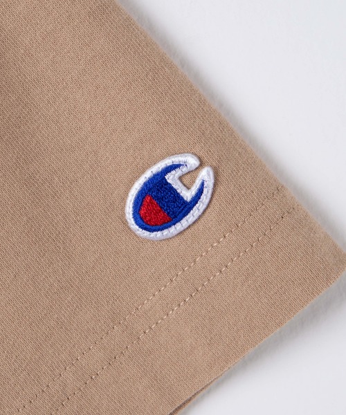 Champion（チャンピオン）の「∴WEGO/【WEB限定】Champion チャンピオン カレッジ半袖Tシャツ（Tシャツ/カットソー・メンズ・ホワイト/ブラック/ベージュ/ネイビー/レッド/カーキ/ブルー/ホワイト系その他・MEDIUM/LARGE/X-LARGE）」の15枚目の写真