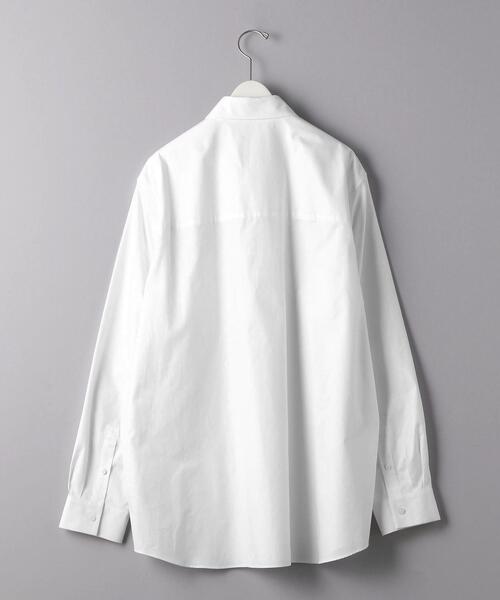 ATON（エイトン）の「＜ATON（エイトン）＞ オーバーサイズ シャツ◆（シャツ/ブラウス・メンズ・ホワイト・6/2/4）」の3枚目の写真