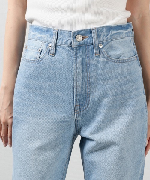 LOWRYS FARM（ローリーズファーム）の「ＣＯＮＥスティックパンツ　875167（デニムパンツ・レディース・ブルー/ライトブルー・LARGE/MEDIUM）」の9枚目の写真