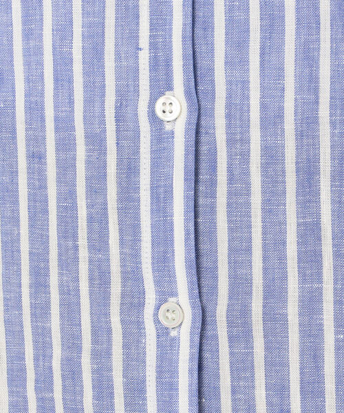 fredy repit(フレディレピ)の「リネン抜けVチュニックシャツ(シャツ/ブラウス・レディース・アイボリー/ホワイト系その他/ブルー系その他/ブラウン・38)」の11枚目の写真