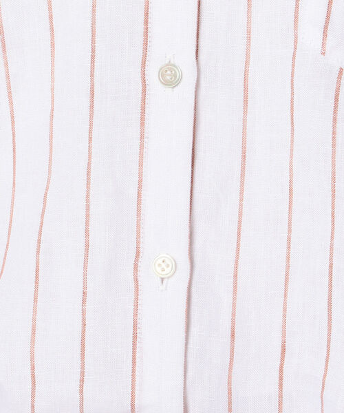 fredy repit(フレディレピ)の「リネン抜けVチュニックシャツ(シャツ/ブラウス・レディース・アイボリー/ホワイト系その他/ブルー系その他/ブラウン・38)」の12枚目の写真